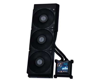 Wentylator do komputera LIAN LI HydroShift LCD 360 Black 3x120mm
